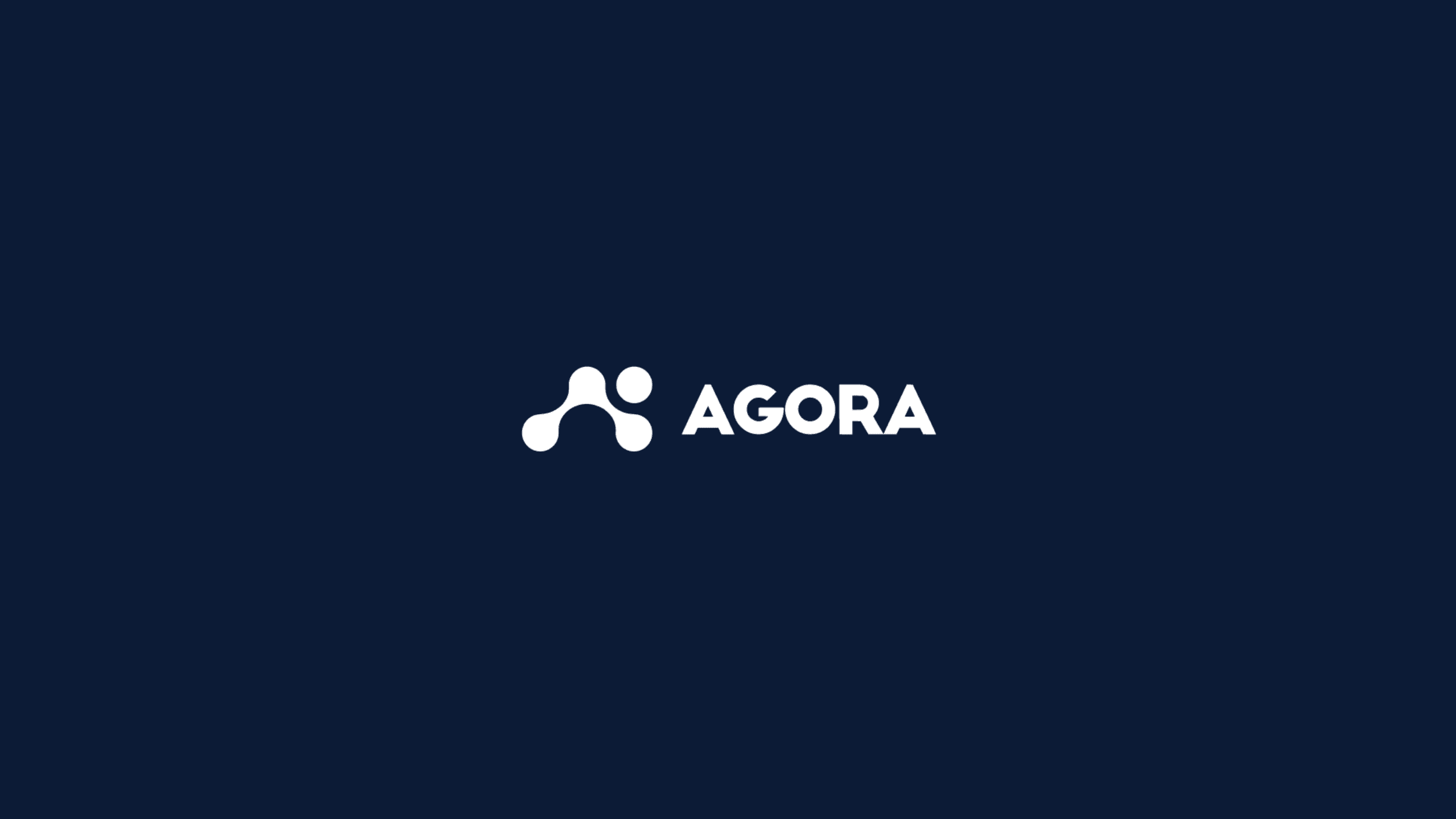 The old Agora logo